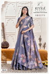 Sweety By Kiyra Simmer Silk Saree Wholesale Clothing Suppliers In India